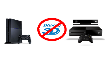 PS4 and Xbox One Won't Support 3D Blu-ray at Launch