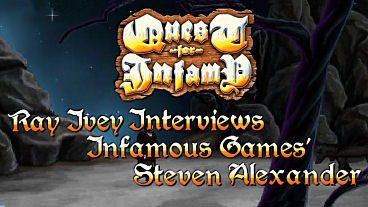 Ray Ivey Interviews Infamous Games' Steven Alexander