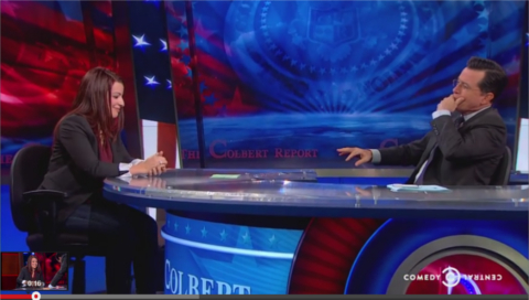 The Colbert Report: Gamergate – Anita Sarkeesian