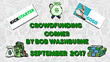 Crowdfunding Corner – September 2017