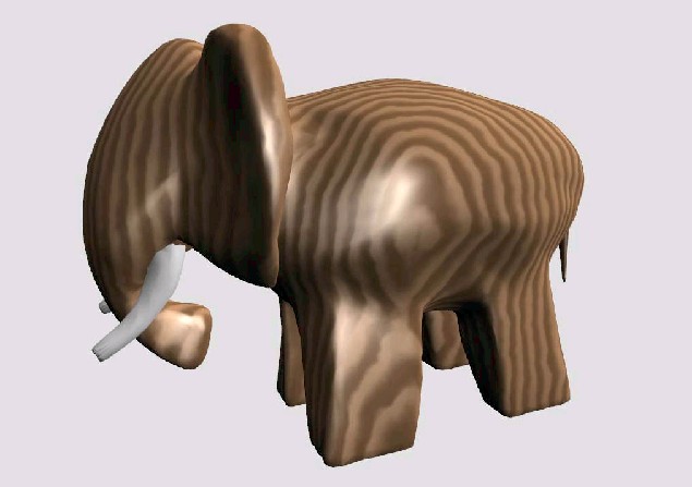 Procedural wood