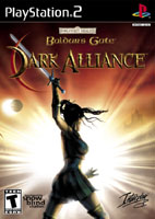 Baldur's Gate Dark Alliance box front