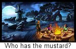 Who has the mustard?