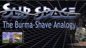 Slip Space: The Burma-Shave Analogy Hint-Through