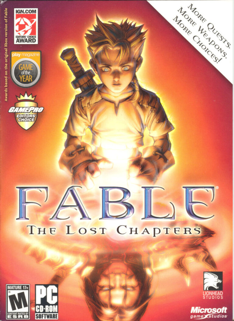Cover art for Fable: The Lost Chapters