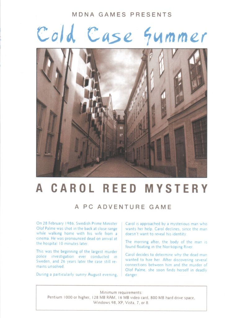 Cover art for Cold Case Summer