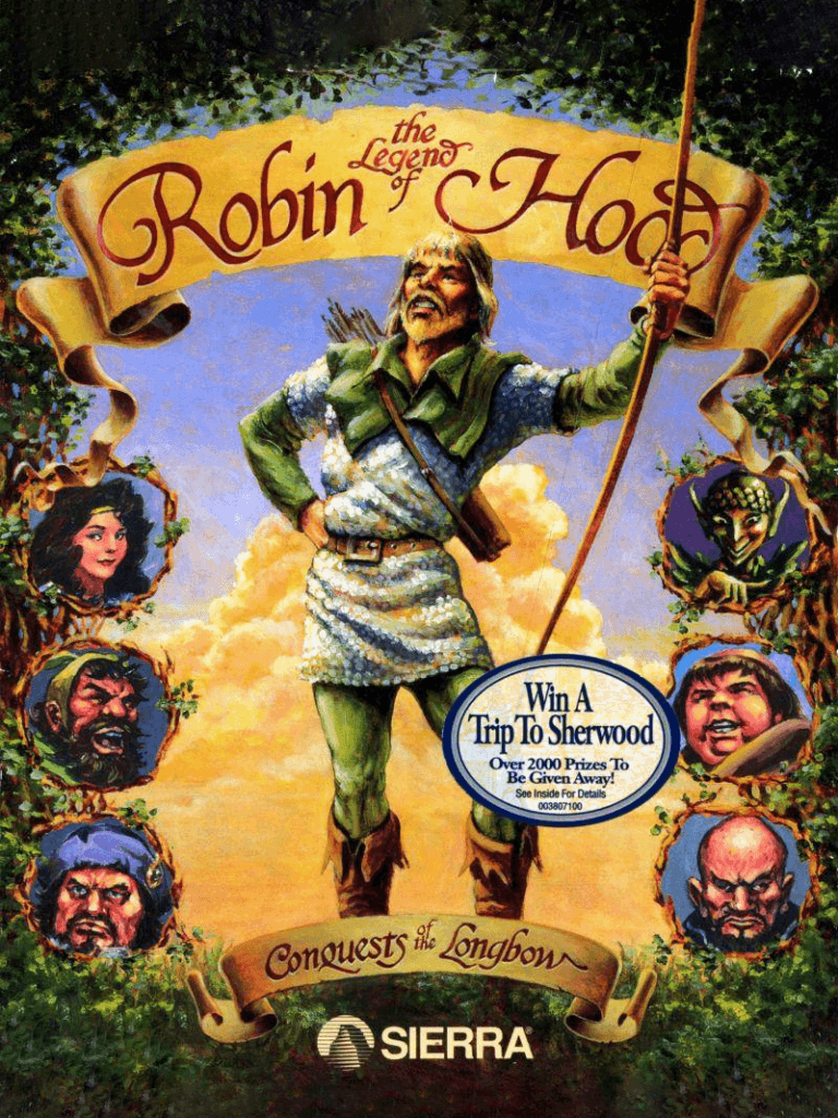 Cover art for Conquests of the Longbow: The Legend of Robin Hood