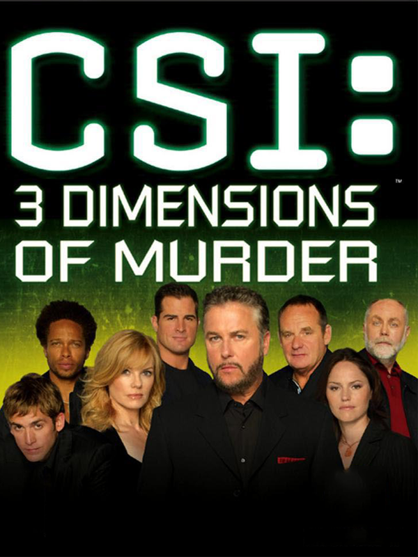 Cover art for CSI: 3 Dimensions of Murder