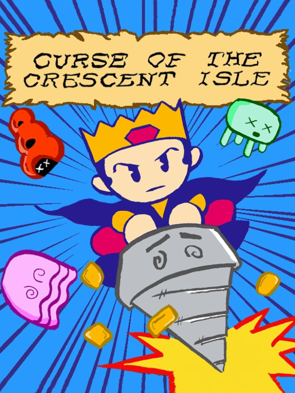 Cover art for Curse of the Crescent Isle