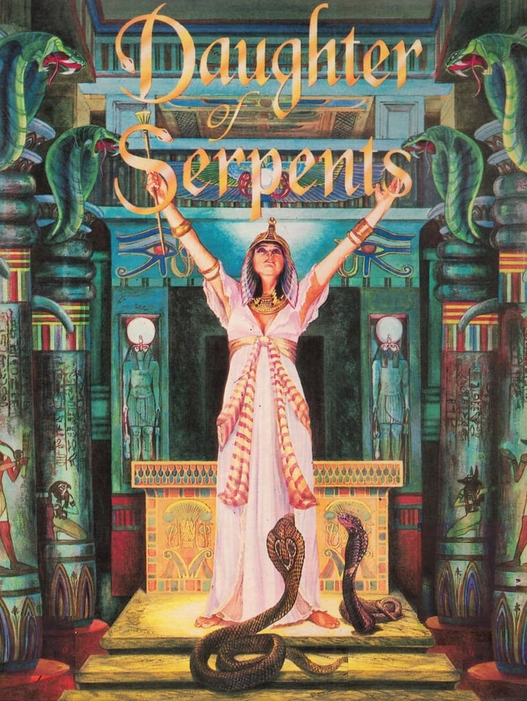 Cover art for Daughter of Serpents