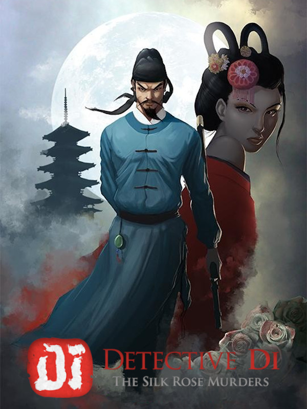 Cover art for Detective Di: The Silk Rose Murders