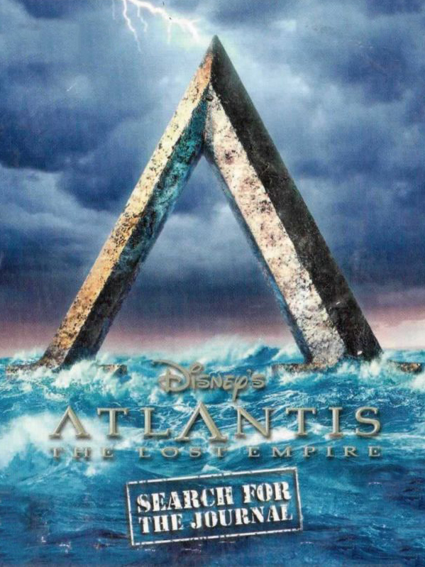 Cover art for Disney's Atlantis: The Lost Empire - Search for the Journal