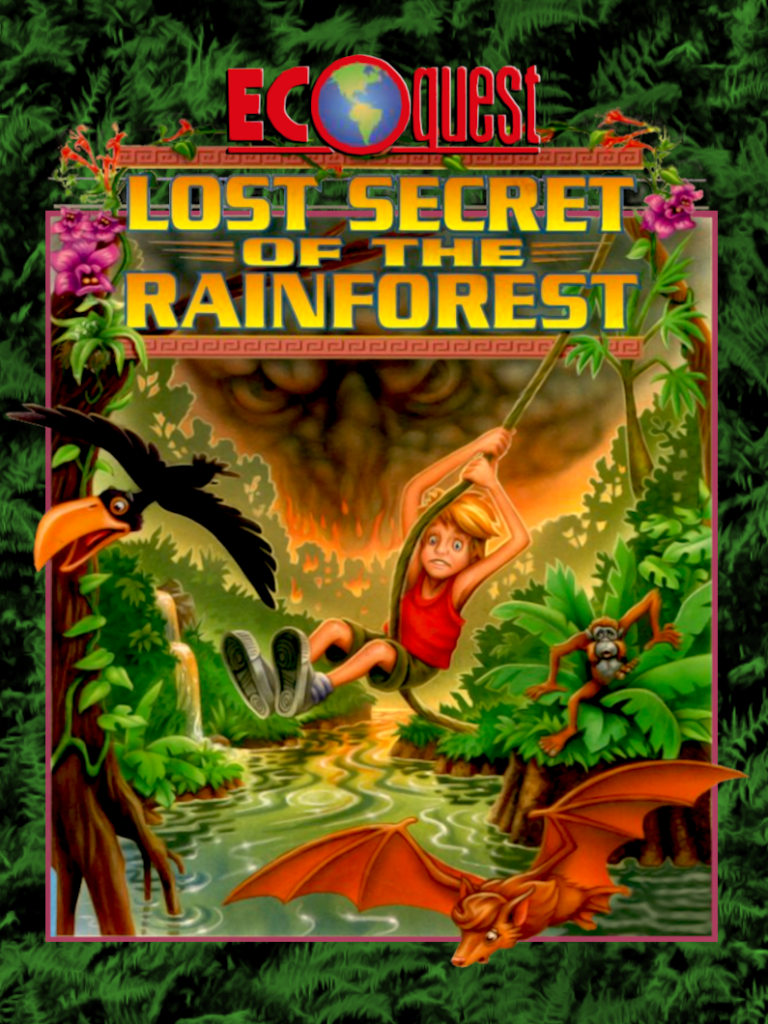 Cover art for EcoQuest II: Lost Secret of the Rainforest