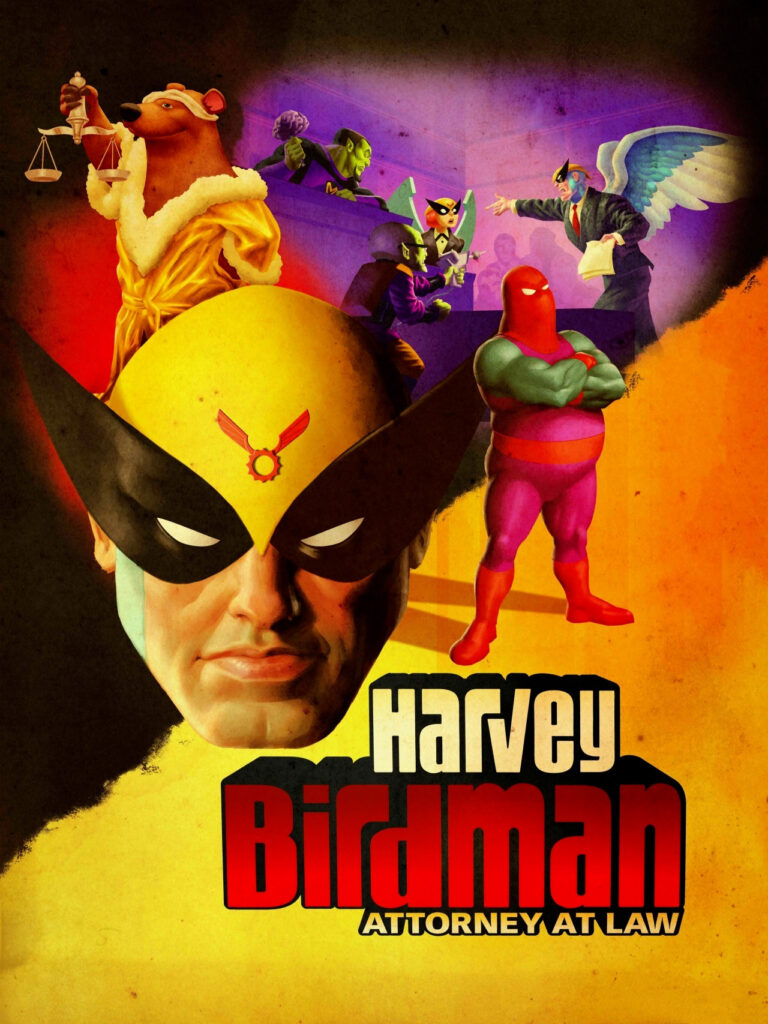 Cover art for Harvey Birdman: Attorney at Law