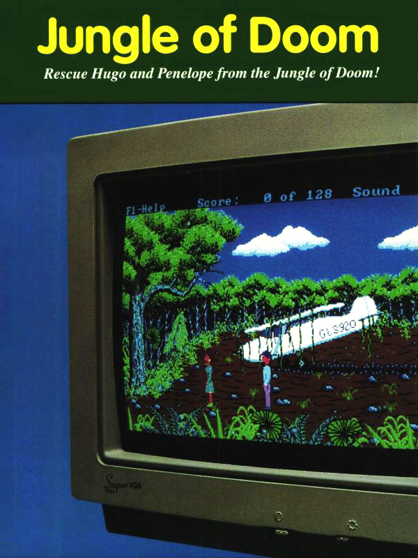 Cover art for Hugo III, Jungle of Doom!