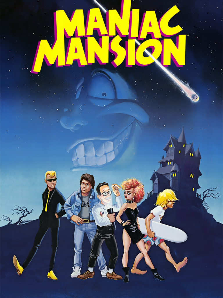 Cover art for Maniac Mansion