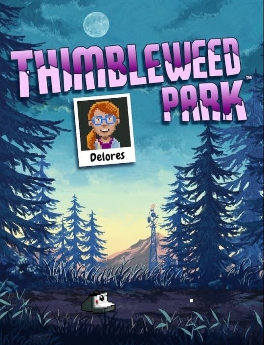 Cover art for DELORES: A Thimbleweed Park Mini Adventure