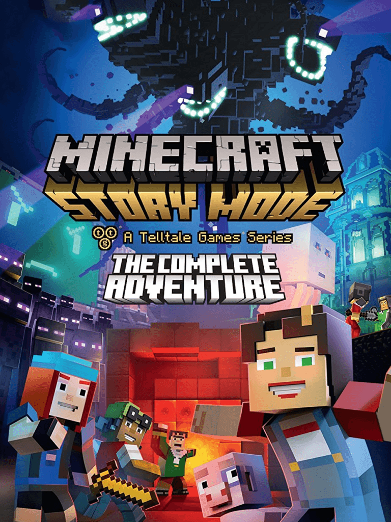 Cover art for Minecraft: Story Mode - The Complete Adventure