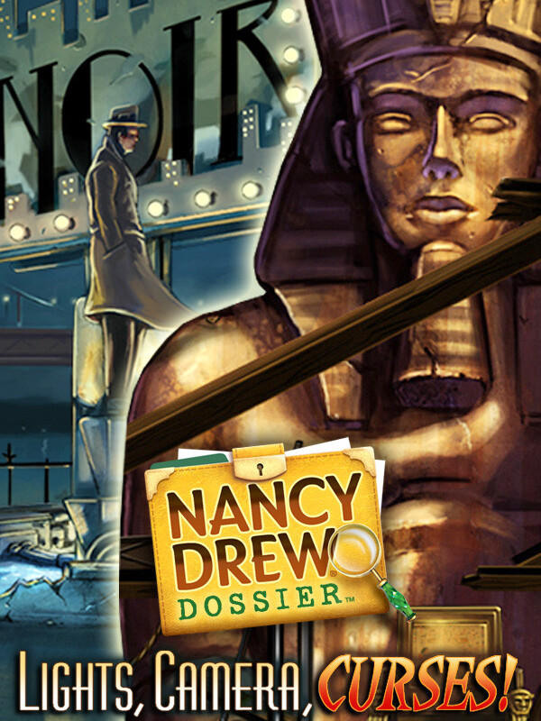 Cover art for Nancy Drew Dossier: Lights, Camera, Curses!