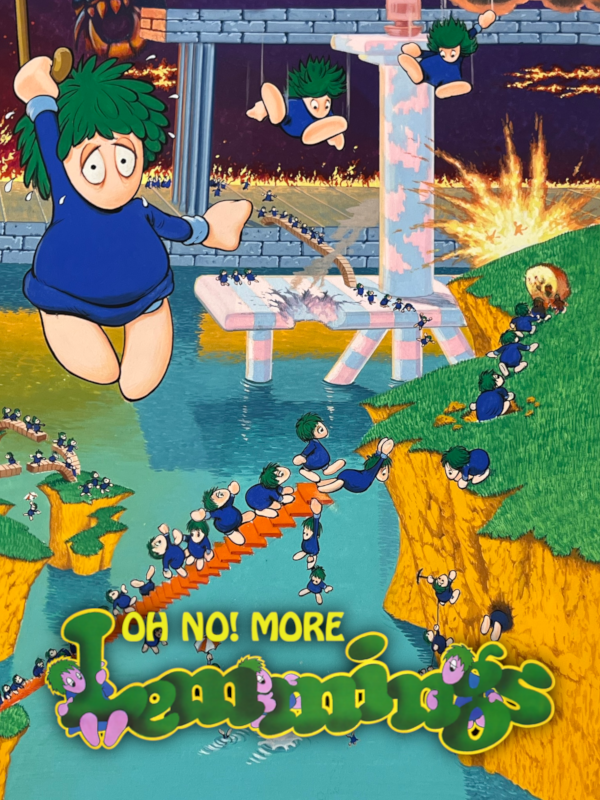 Cover art for Oh No! More Lemmings