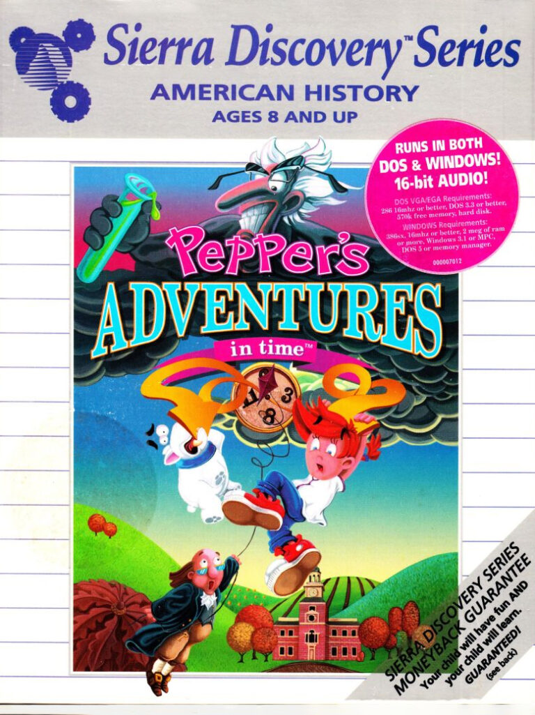 Cover art for Pepper's Adventures in Time