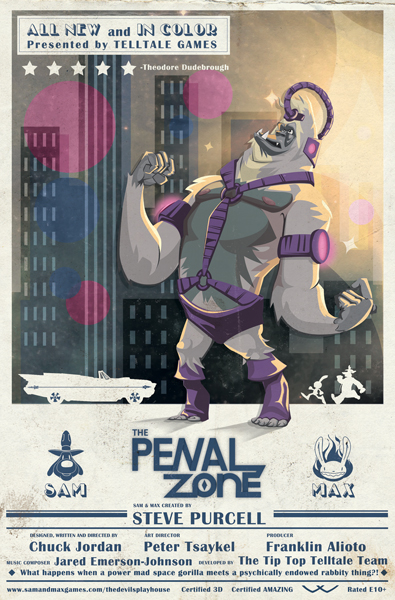 Cover art for Sam & Max 301: The Penal Zone