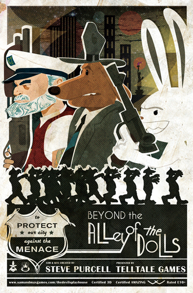 Cover art for Sam & Max 304: Beyond the Alley of the Dolls