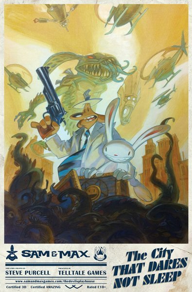 Cover art for Sam & Max 305: The City That Dares Not Sleep