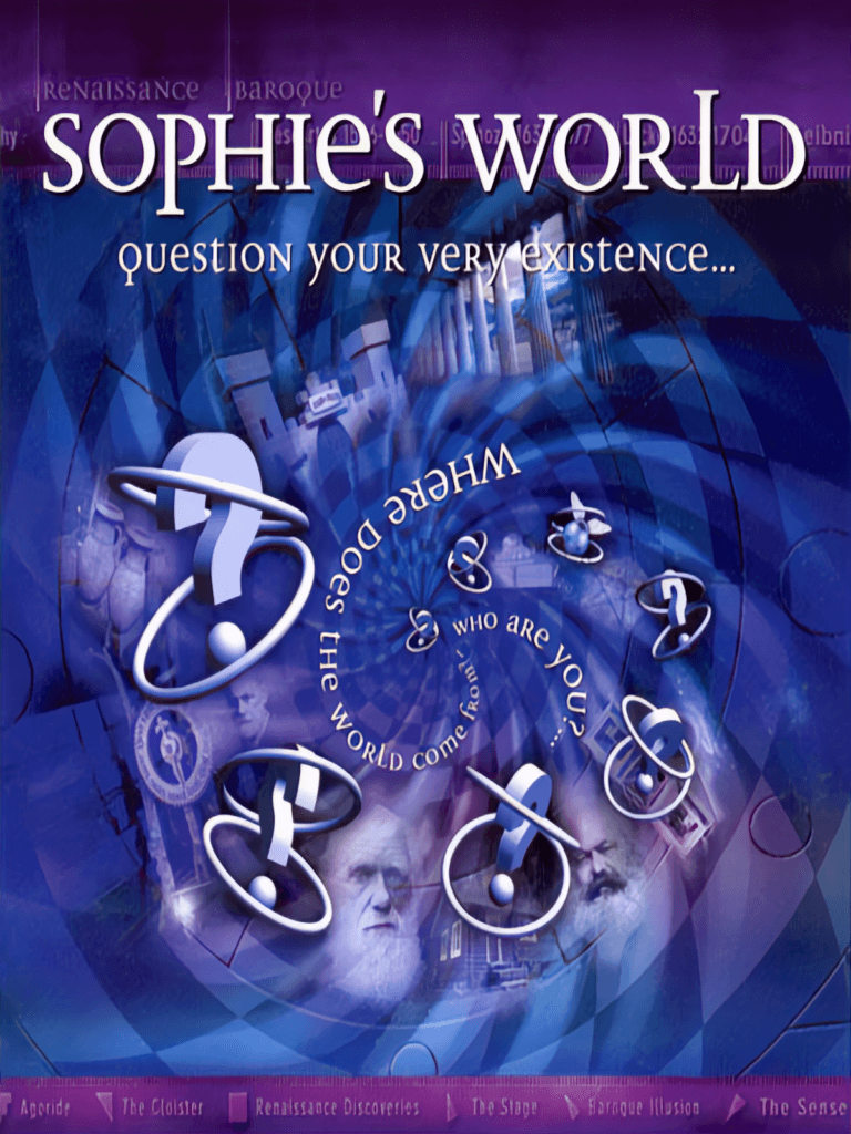 Cover art for Sophie's World