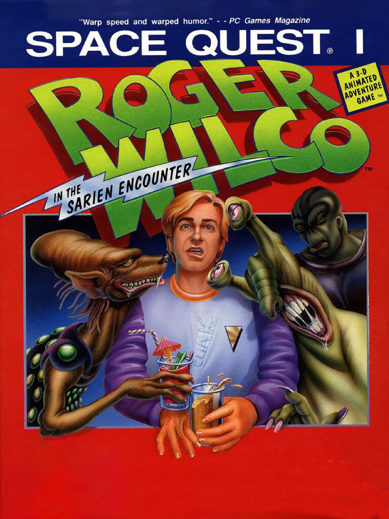 Cover art for Space Quest I: Roger Wilco in the Sarien Encounter