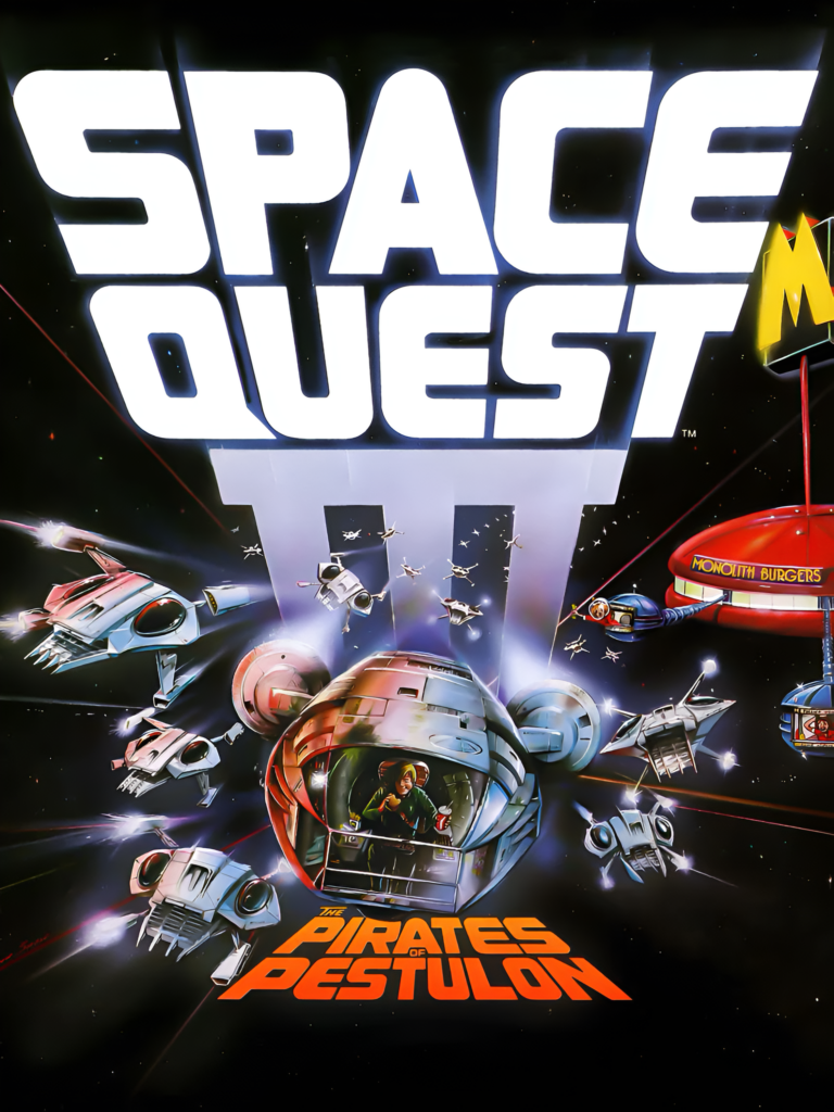 Cover art for Space Quest III: The Pirates Of Pestulon