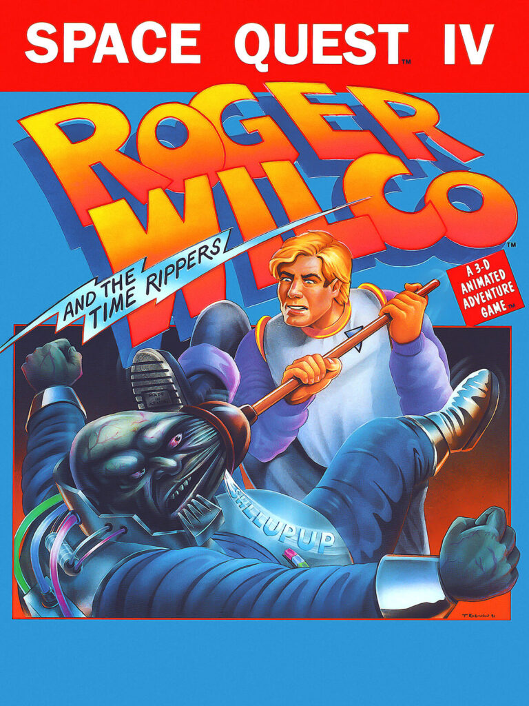 Cover art for Space Quest IV: Roger Wilco and the Time Rippers