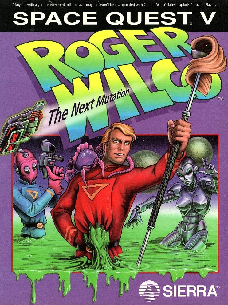Cover art for Space Quest V: The Next Mutation