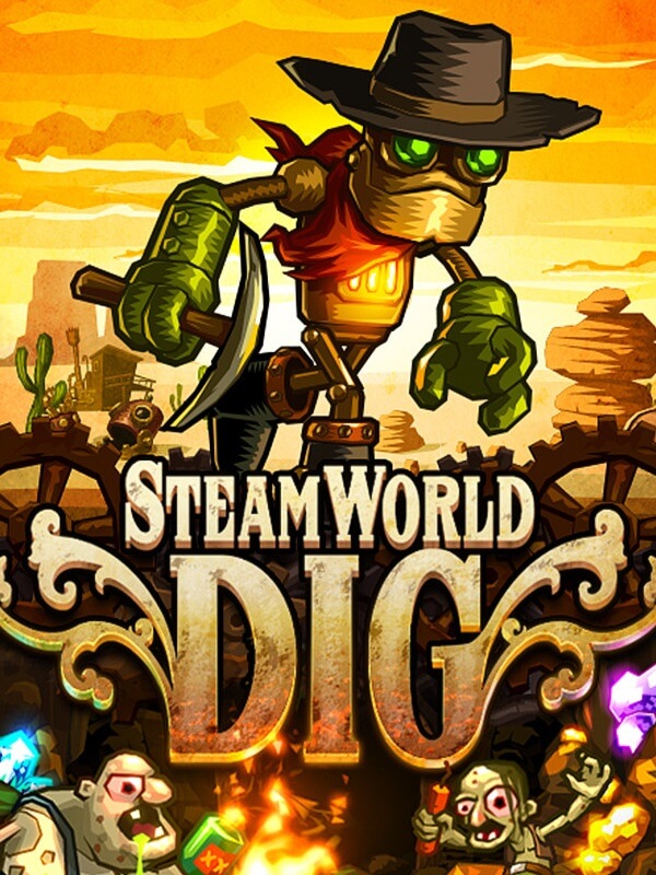 Cover art for SteamWorld Dig