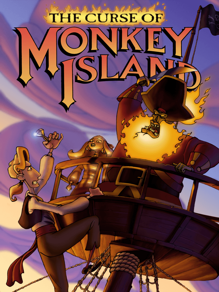 Cover art for The Curse of Monkey Island