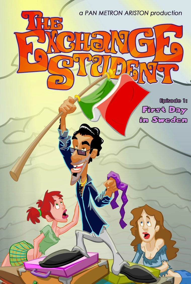 Cover art for The Exchange Student: Episode 1 - First Day in Sweden