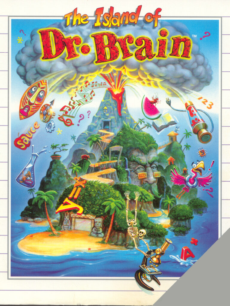 Cover art for The Island of Dr. Brain
