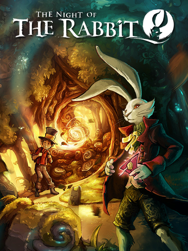 Cover art for The Night of the Rabbit