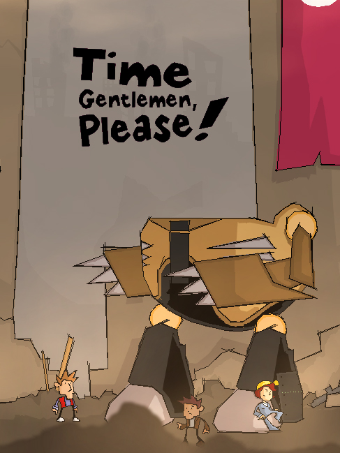Cover art for Time Gentlemen, Please!