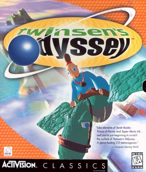 Cover art for Twinsen's Odyssey