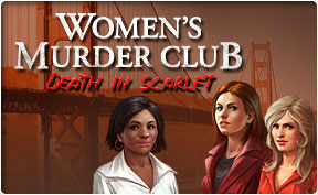 Cover art for James Patterson’s Women’s Murder Club: Death in Scarlet
