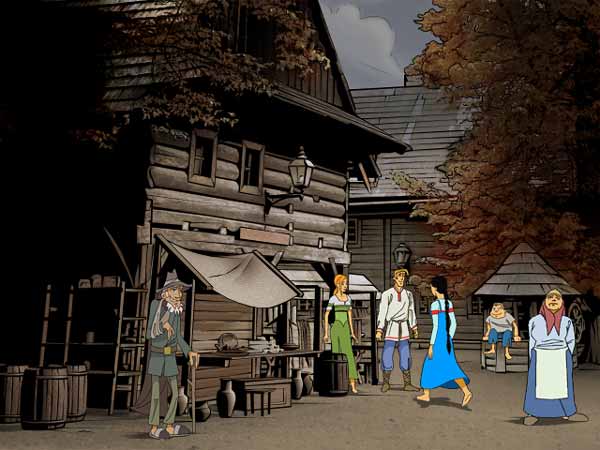 FAIRY TALE ABOUT FATHER FROST IVAN and NASTYA screenshot 2