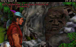 King's Quest II: Romancing the Stones screenshot 2