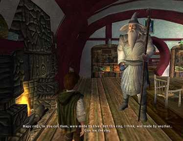 LORD OF THE RINGS - THE FELLOWSHIP OF THE RING screenshot 4