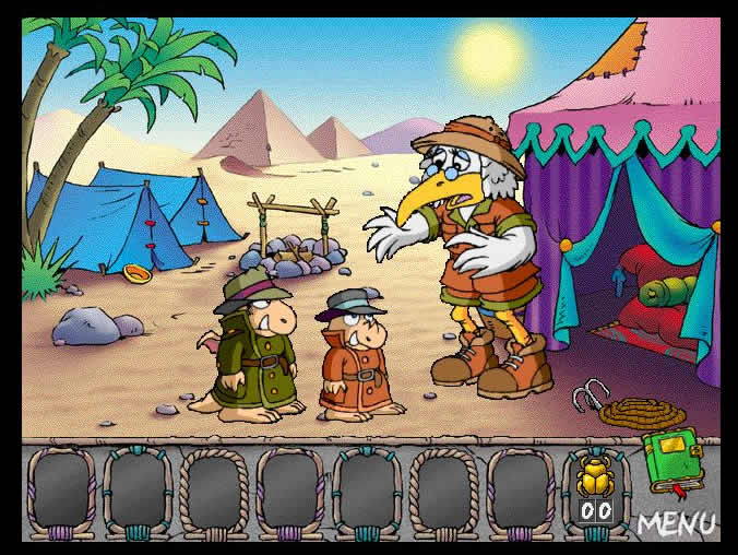 Monsters Inc. Scare Island - Little Critter The Great Race - Little Monster Private Eye The Mummy Mystery screenshot 12