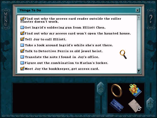 Nancy Drew The Haunted Carousel screenshot 11