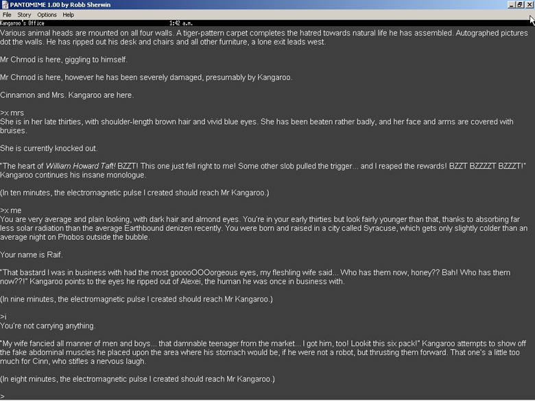 Pantomime screenshot 2