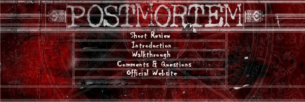 Post Mortem Walkthrough