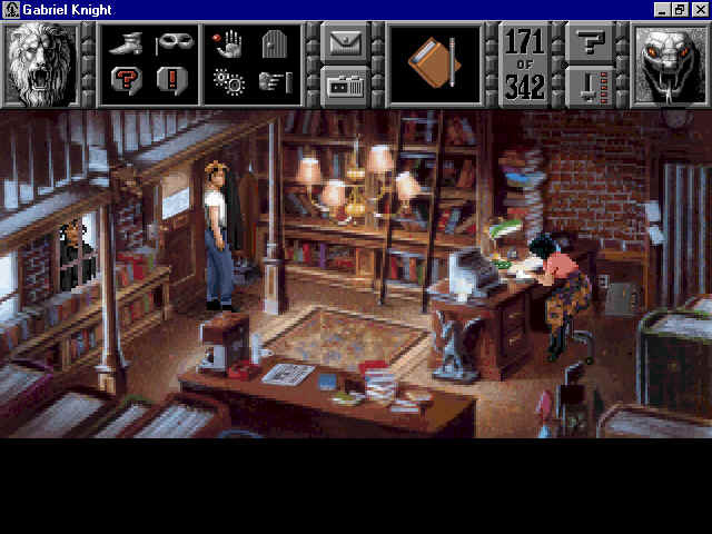 Gabriel Knight: Sins of the Fathers screenshot 2