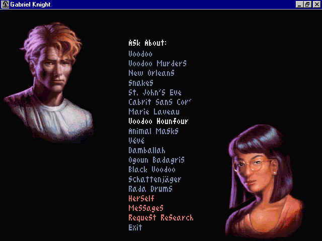 Gabriel Knight: Sins of the Fathers screenshot 4